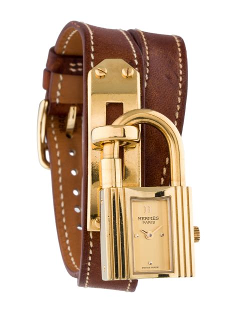 hermes double tour strap watch